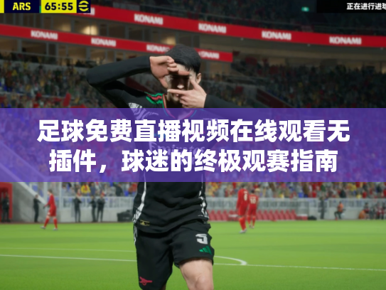 足球免费直播视频在线观看无插件，球迷的终极观赛指南