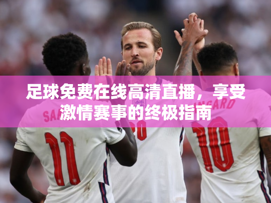 足球免费在线高清直播，享受激情赛事的终极指南