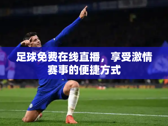 足球免费在线直播，享受激情赛事的便捷方式