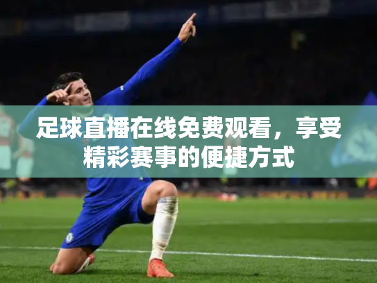 足球直播在线免费观看，享受精彩赛事的便捷方式