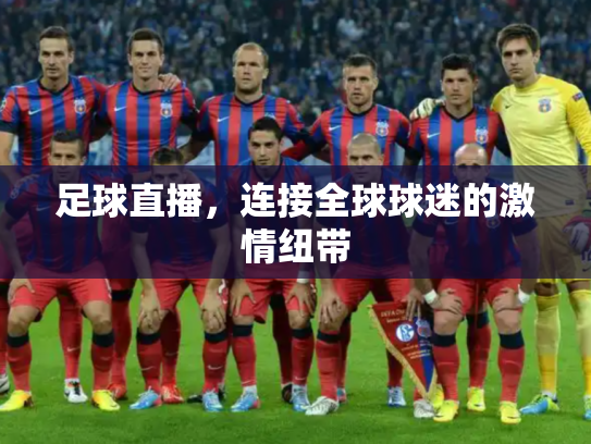 足球直播，连接全球球迷的激情纽带