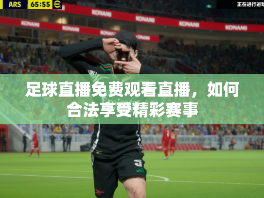 足球直播免费观看直播，如何合法享受精彩赛事