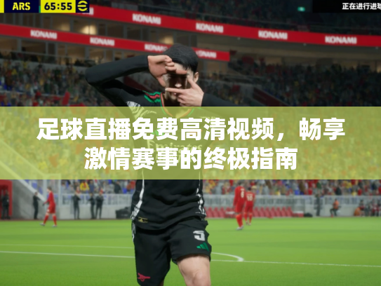足球直播免费高清视频，畅享激情赛事的终极指南