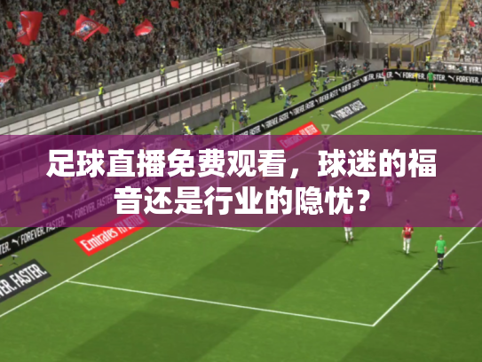 足球直播免费观看，球迷的福音还是行业的隐忧？