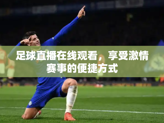 足球直播在线观看，享受激情赛事的便捷方式