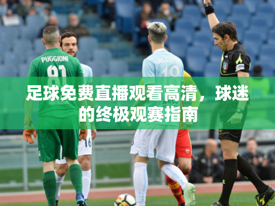 足球免费直播观看高清，球迷的终极观赛指南