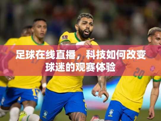 足球在线直播，科技如何改变球迷的观赛体验