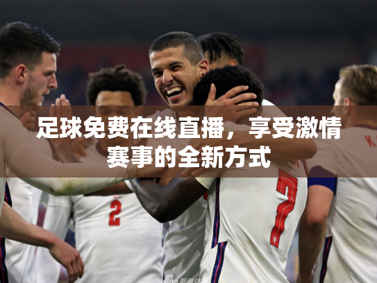 足球免费在线直播，享受激情赛事的全新方式