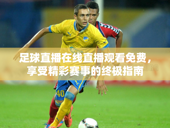 足球直播在线直播观看免费，享受精彩赛事的终极指南