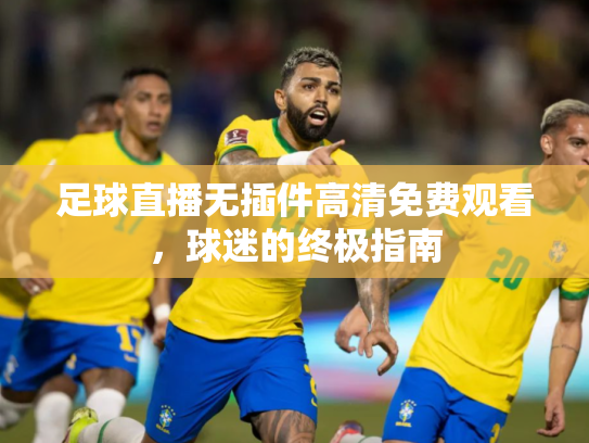 足球直播无插件高清免费观看，球迷的终极指南