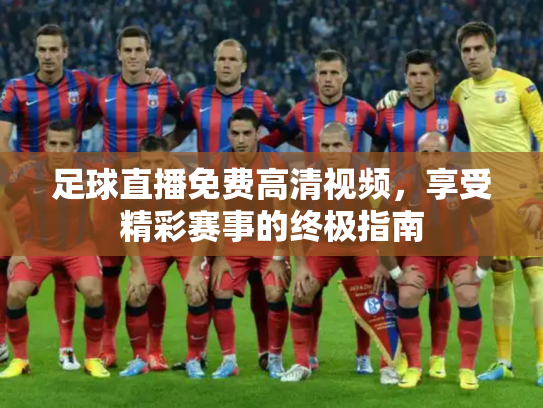 足球直播免费高清视频，享受精彩赛事的终极指南