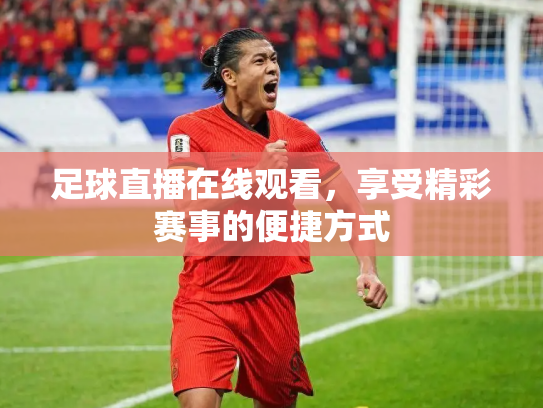 足球直播在线观看，享受精彩赛事的便捷方式