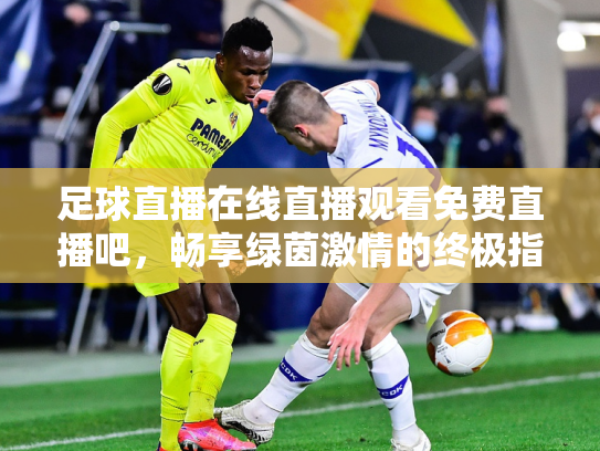 足球直播在线直播观看免费直播吧，畅享绿茵激情的终极指南