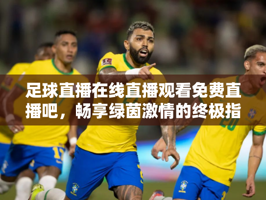 足球直播在线直播观看免费直播吧，畅享绿茵激情的终极指南