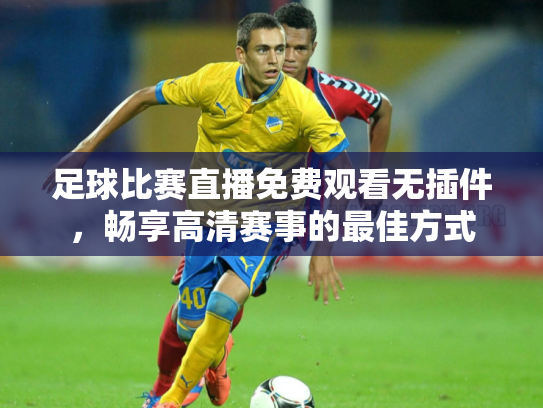 足球比赛直播免费观看无插件，畅享高清赛事的最佳方式