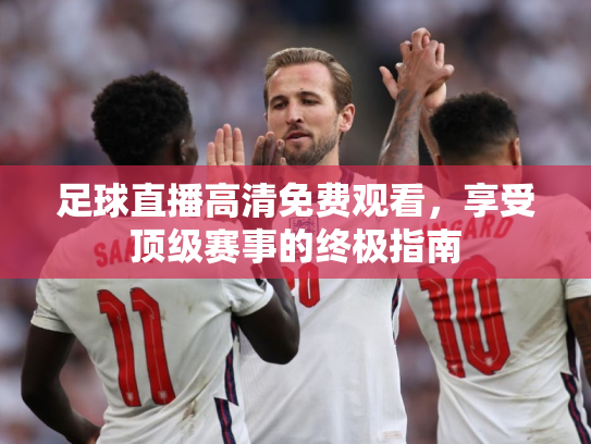 足球直播高清免费观看，享受顶级赛事的终极指南