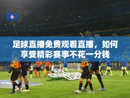 足球直播免费观看直播，如何享受精彩赛事不花一分钱