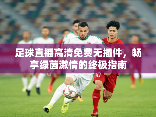 足球直播高清免费无插件，畅享绿茵激情的终极指南