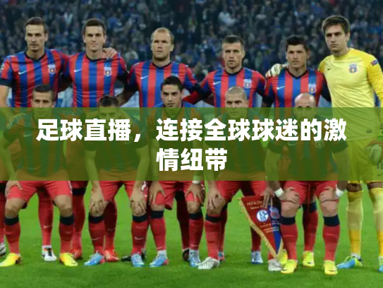 足球直播，连接全球球迷的激情纽带