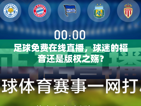 足球免费在线直播，球迷的福音还是版权之殇？