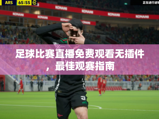 足球比赛直播免费观看无插件，最佳观赛指南