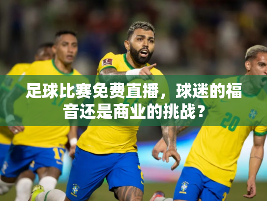 足球比赛免费直播，球迷的福音还是商业的挑战？