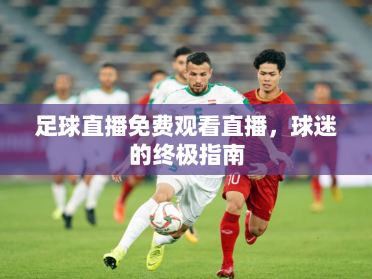 足球直播免费观看直播，球迷的终极指南