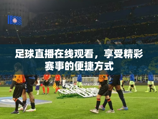 足球直播在线观看，享受精彩赛事的便捷方式