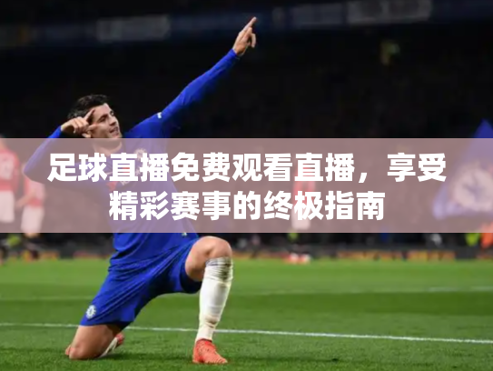 足球直播免费观看直播，享受精彩赛事的终极指南