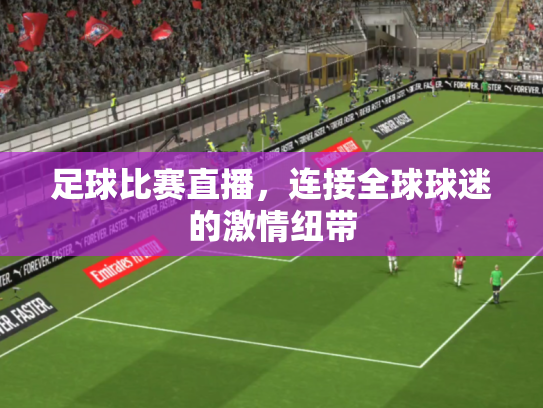 足球比赛直播，连接全球球迷的激情纽带