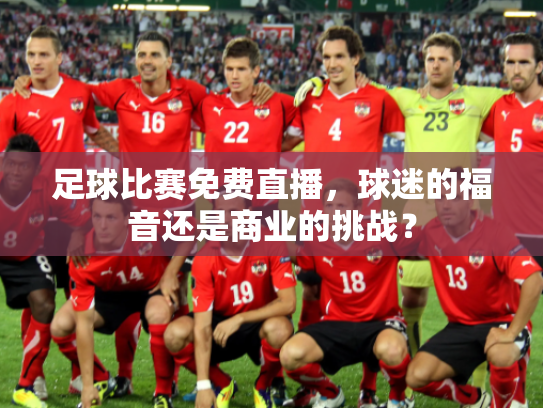 足球比赛免费直播，球迷的福音还是商业的挑战？