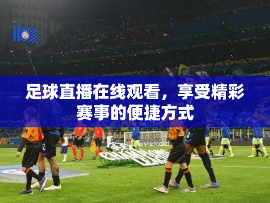 足球直播在线观看，享受精彩赛事的便捷方式