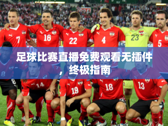 足球比赛直播免费观看无插件，终极指南