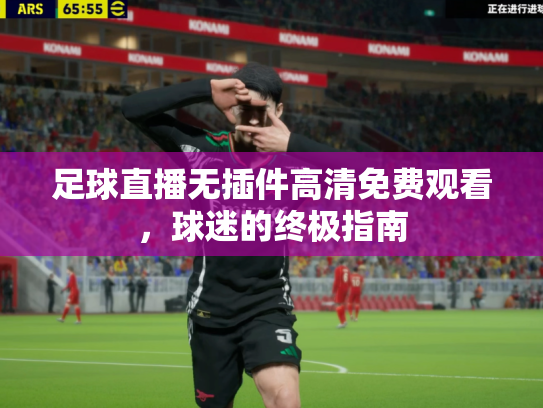 足球直播无插件高清免费观看，球迷的终极指南