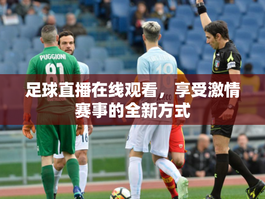 足球直播在线观看，享受激情赛事的全新方式