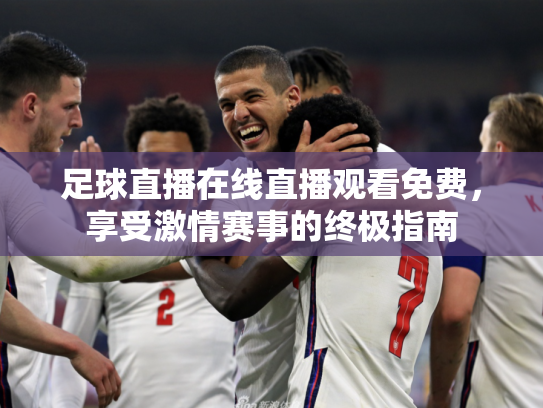 足球直播在线直播观看免费，享受激情赛事的终极指南
