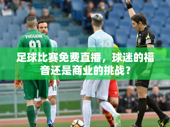 足球比赛免费直播，球迷的福音还是商业的挑战？