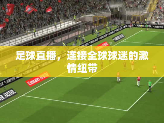 足球直播，连接全球球迷的激情纽带