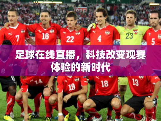 足球在线直播，科技改变观赛体验的新时代