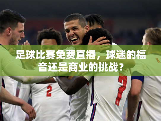 足球比赛免费直播，球迷的福音还是商业的挑战？