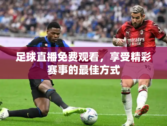 足球直播免费观看，享受精彩赛事的最佳方式