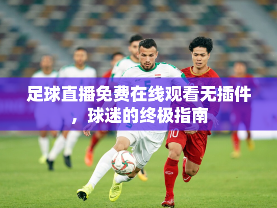 足球直播免费在线观看无插件，球迷的终极指南
