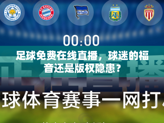 足球免费在线直播，球迷的福音还是版权隐患？