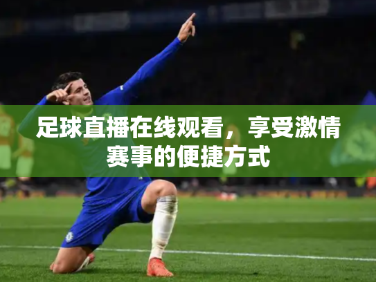 足球直播在线观看，享受激情赛事的便捷方式