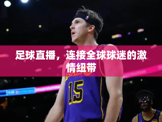 足球直播，连接全球球迷的激情纽带
