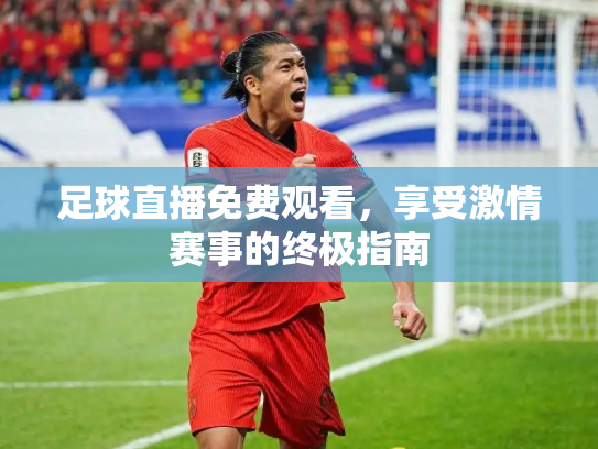 足球直播免费观看，享受激情赛事的终极指南