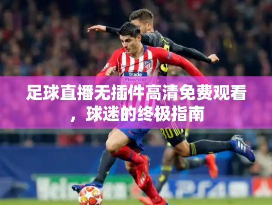 足球直播无插件高清免费观看，球迷的终极指南