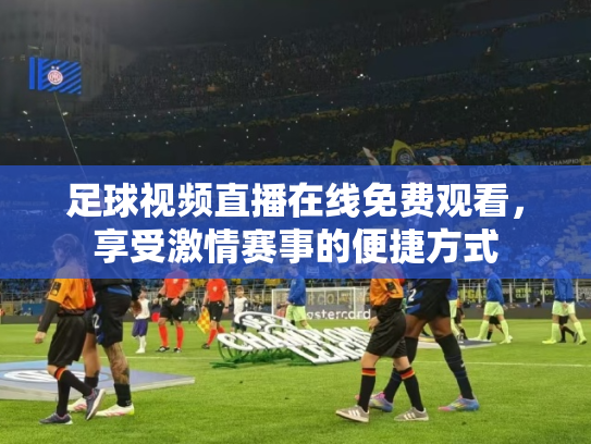 足球视频直播在线免费观看，享受激情赛事的便捷方式