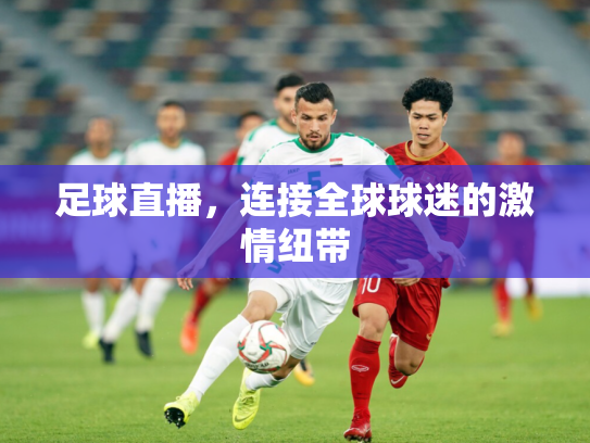 足球直播，连接全球球迷的激情纽带
