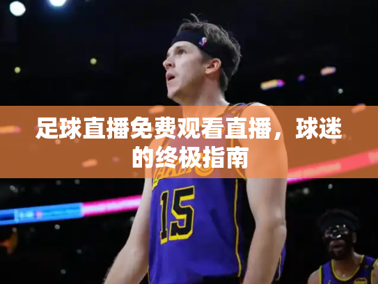 足球直播免费观看直播，球迷的终极指南